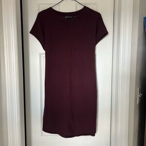 Athleta Women's Mini Dress in Burgundy